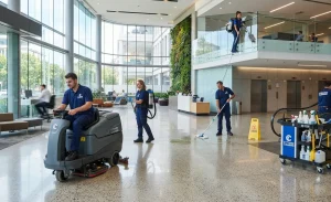 Commercial cleaning services